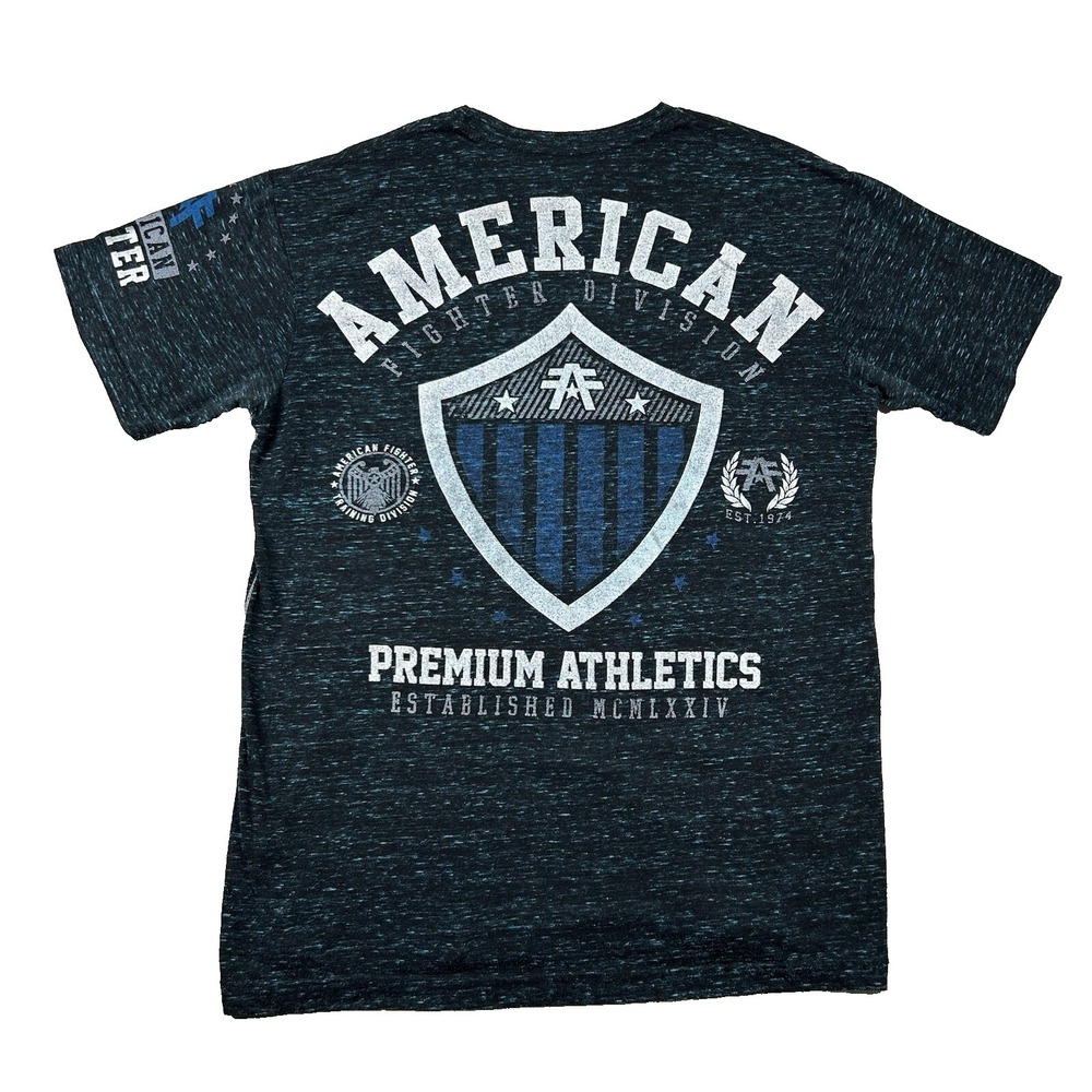 American Fighter Affliction Shirt Mens L Soft Knit Lightweight Training Division - Picture 2 of 8
